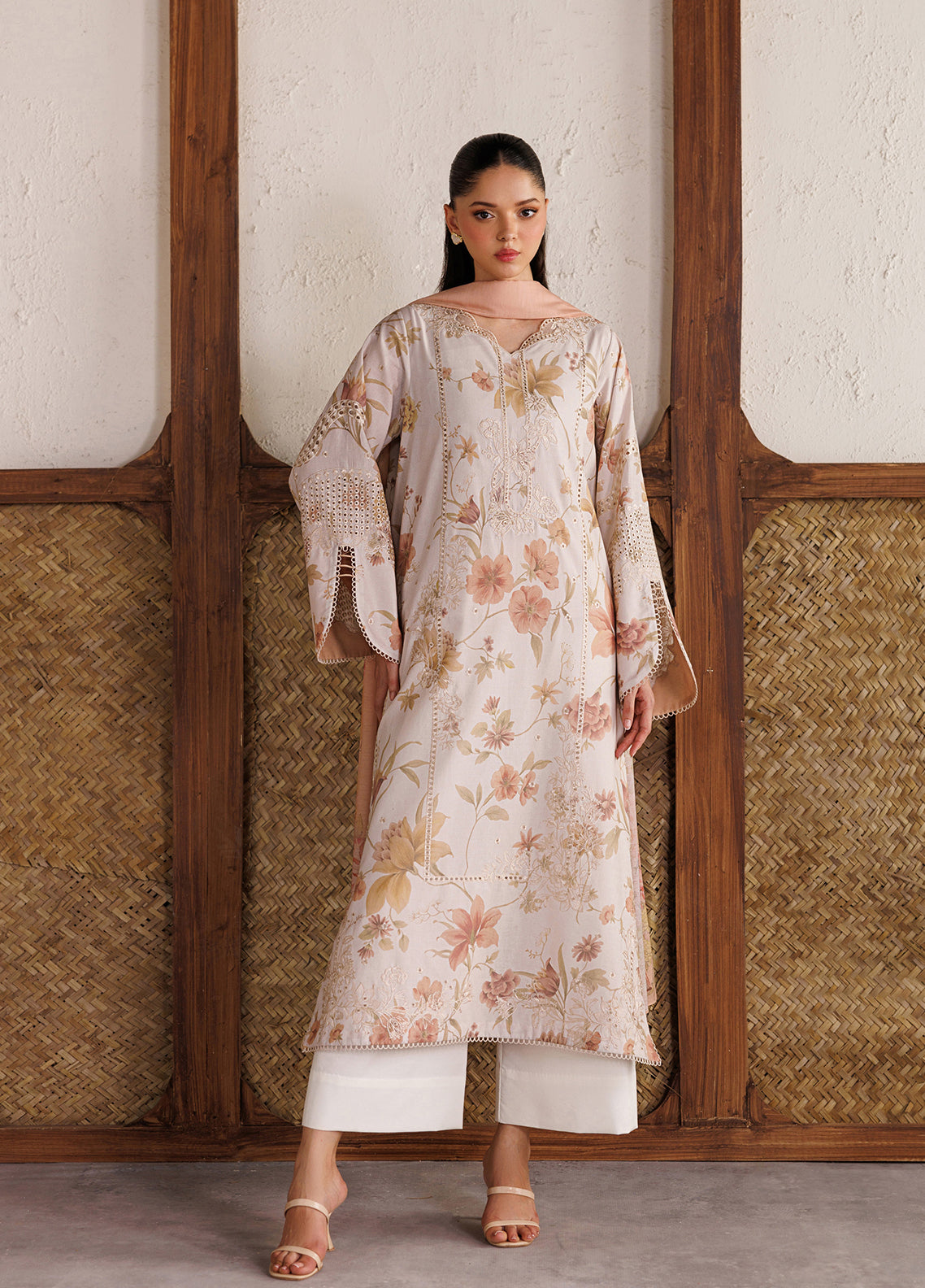 Iznik Festive Embroidered Lawn 3 Piece Unstitched Suit IZ26FL D-IBE-05