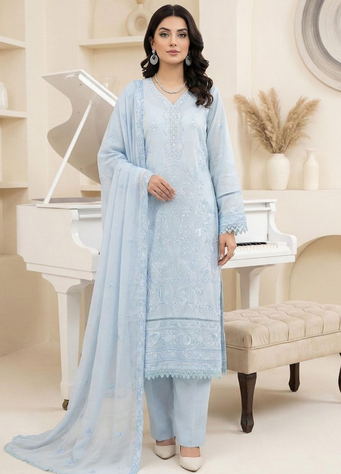 Jaan-E-Jaana By Noorjahan Embroidered Lawn 3 Piece Unstitched Suit NJ26JJ D-05