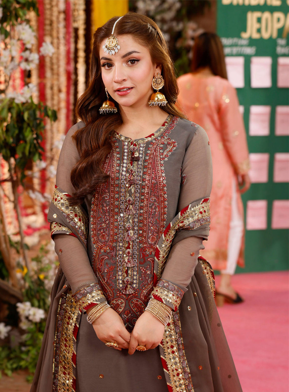 Jag Mag By Asim Jofa Embroidered Chiffon Suits Unstitched 3 Piece - AJ24JM AJMJ-19