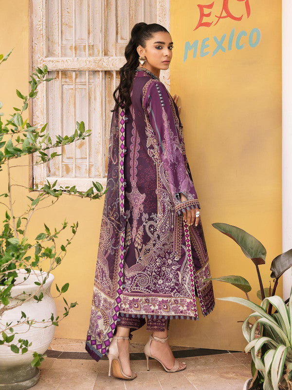 D#01 Gulaal Emb Lawn Collection 523 V-2