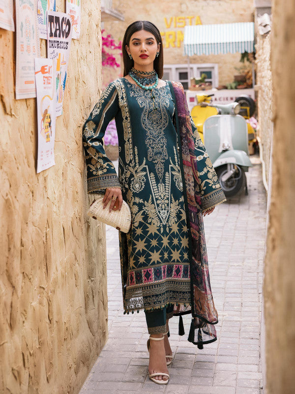 D#06 Gulaal Emb Lawn Collection 523 V-2