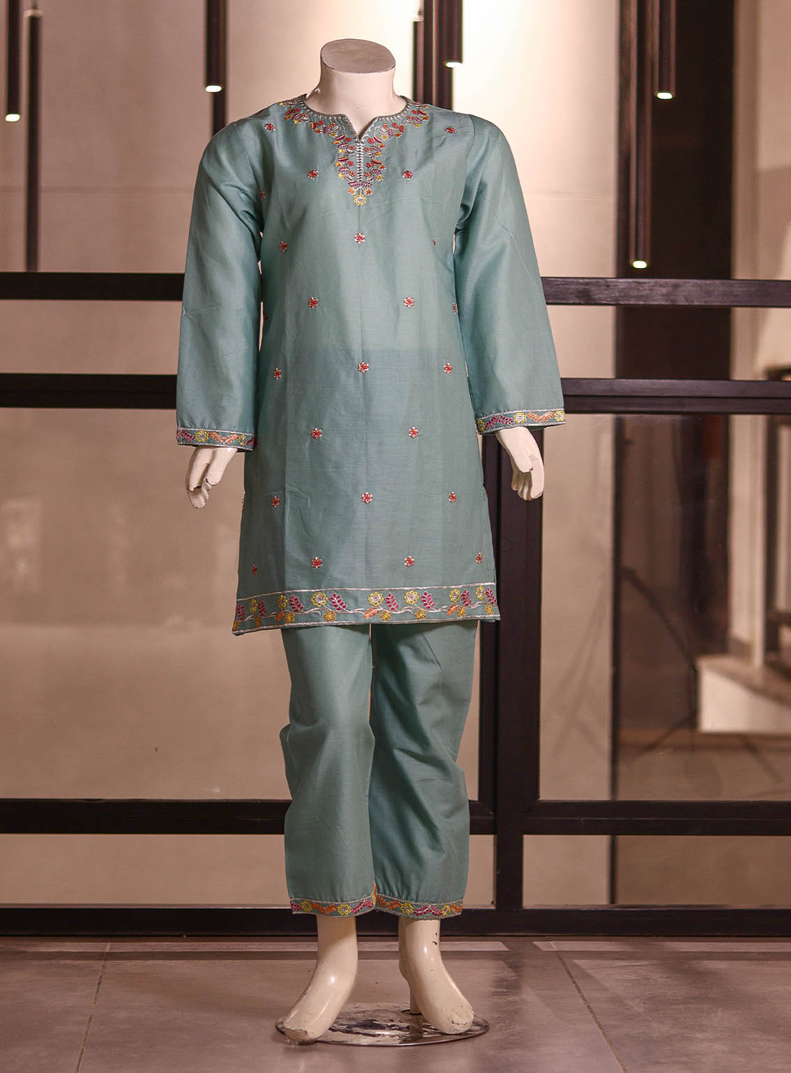 Little Berries Embroidered Lawn Suits Stitched 2 Piece - LB25G LB023