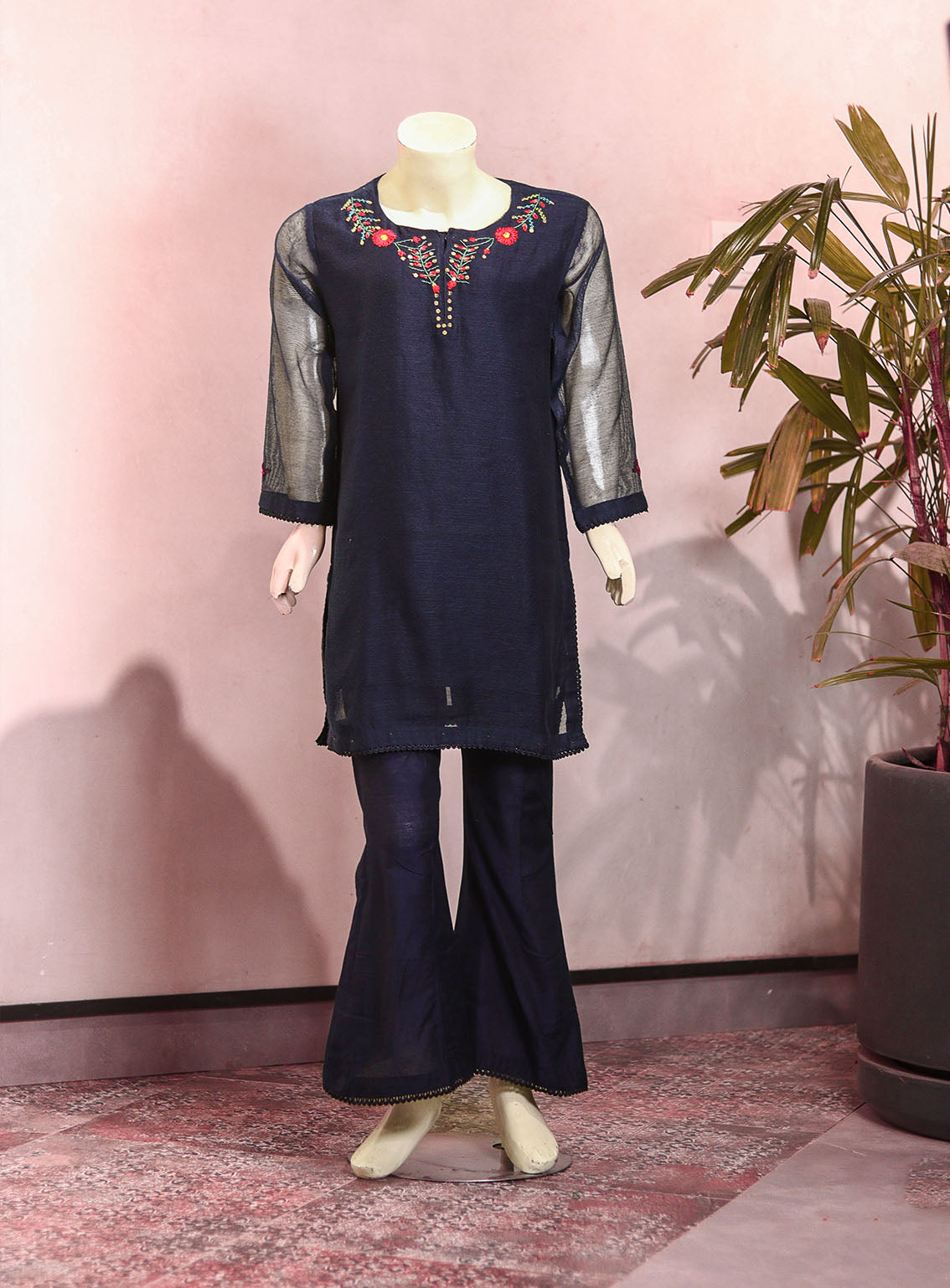 Little Berries Fancy Cotton Suits Stitched 2 Piece - LB25G 02