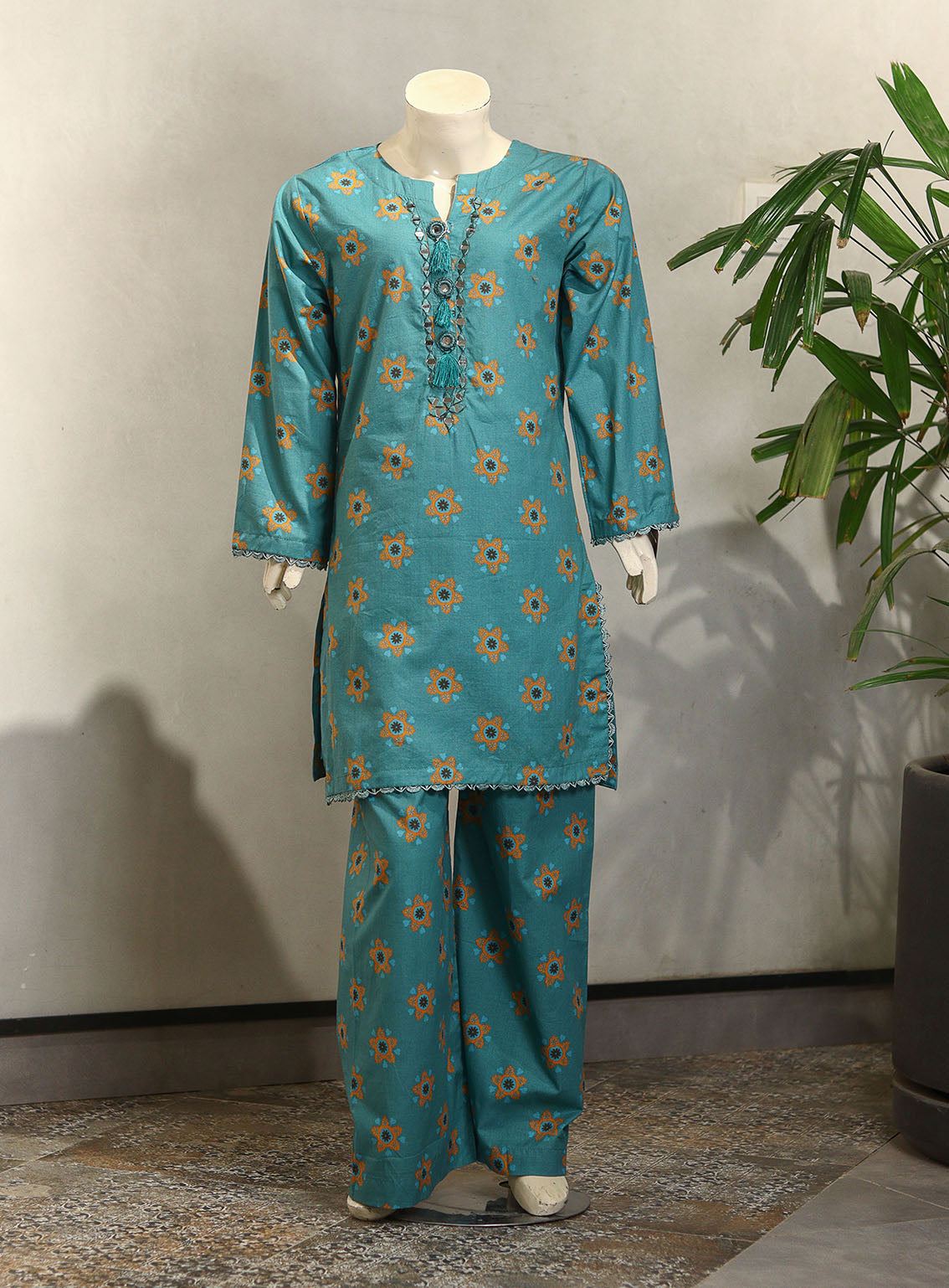 Little Berries Fancy Lawn Suits Stitched 2 Piece - LB25G LB022