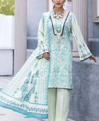 D#3728 Motifz Rang Digital Printed Lawn Collection 523