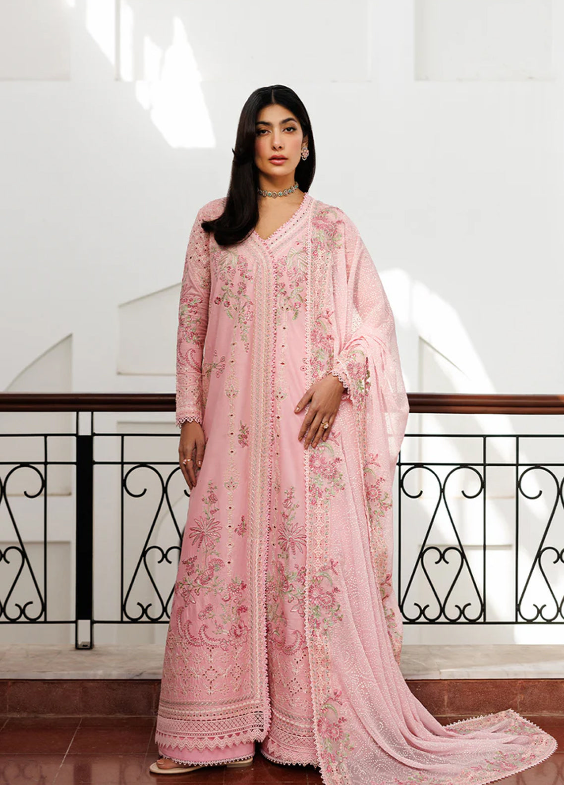 Mirabelle By Emaan Adeel Embroidered Lawn 3 Piece Unstitched Suit EA26MFLL D-FIONA