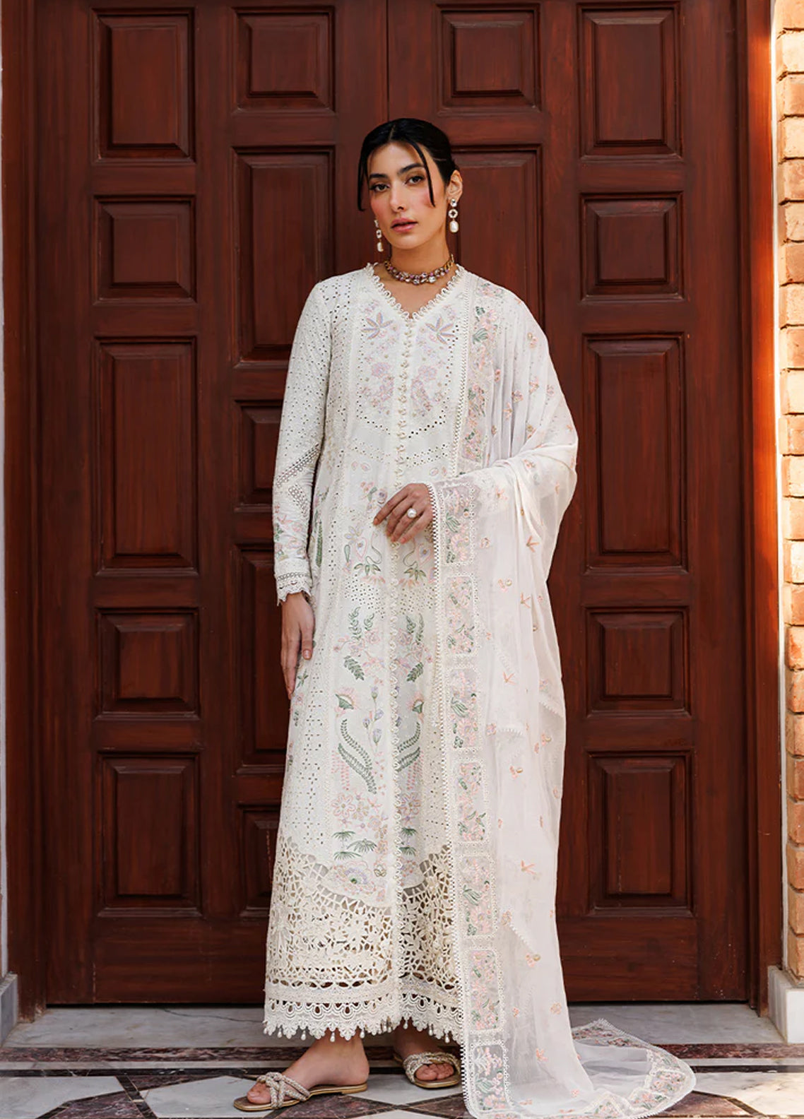 Mirabelle By Emaan Adeel Embroidered Lawn 3 Piece Unstitched Suit EA26MFLL D-SERAPH