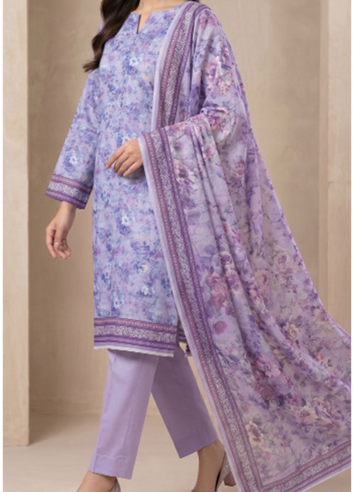 Misri By VS Textile Printed Lawn 3 Piece Unstitched Suit VS26V2 D-910