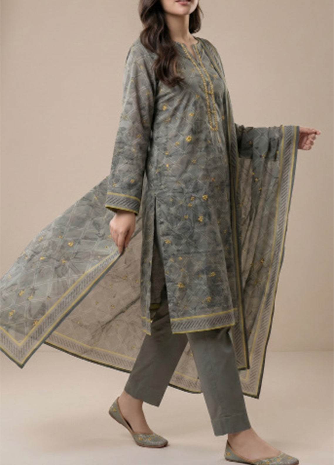 Misri By VS Textile Printed Lawn 3 Piece Unstitched Suit VS26V2 D-912