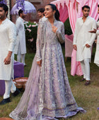 D#09 Mushq Izhaar Tissue De Luxe Emb Chiffon Collection 923