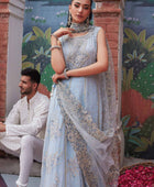 D#10 Mushq Izhaar Tissue De Luxe Emb Chiffon Collection 923