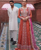 D#08 Mushq Izhaar Tissue De Luxe Emb Chiffon Collection 923