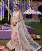 D#07 Mushq Izhaar Tissue De Luxe Emb Chiffon Collection 923