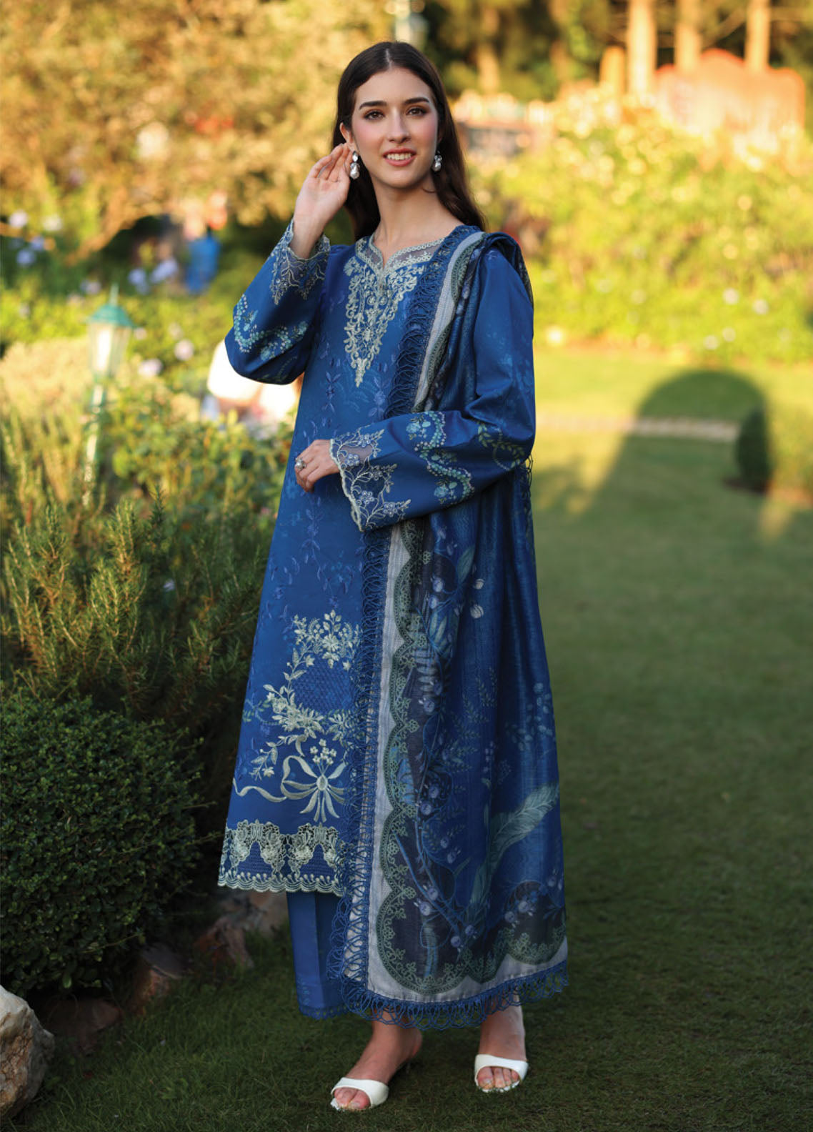 Naqsh By Ayleen Embroidered Lawn 3 Piece Unstitched Suit ALN26NQ Silsila