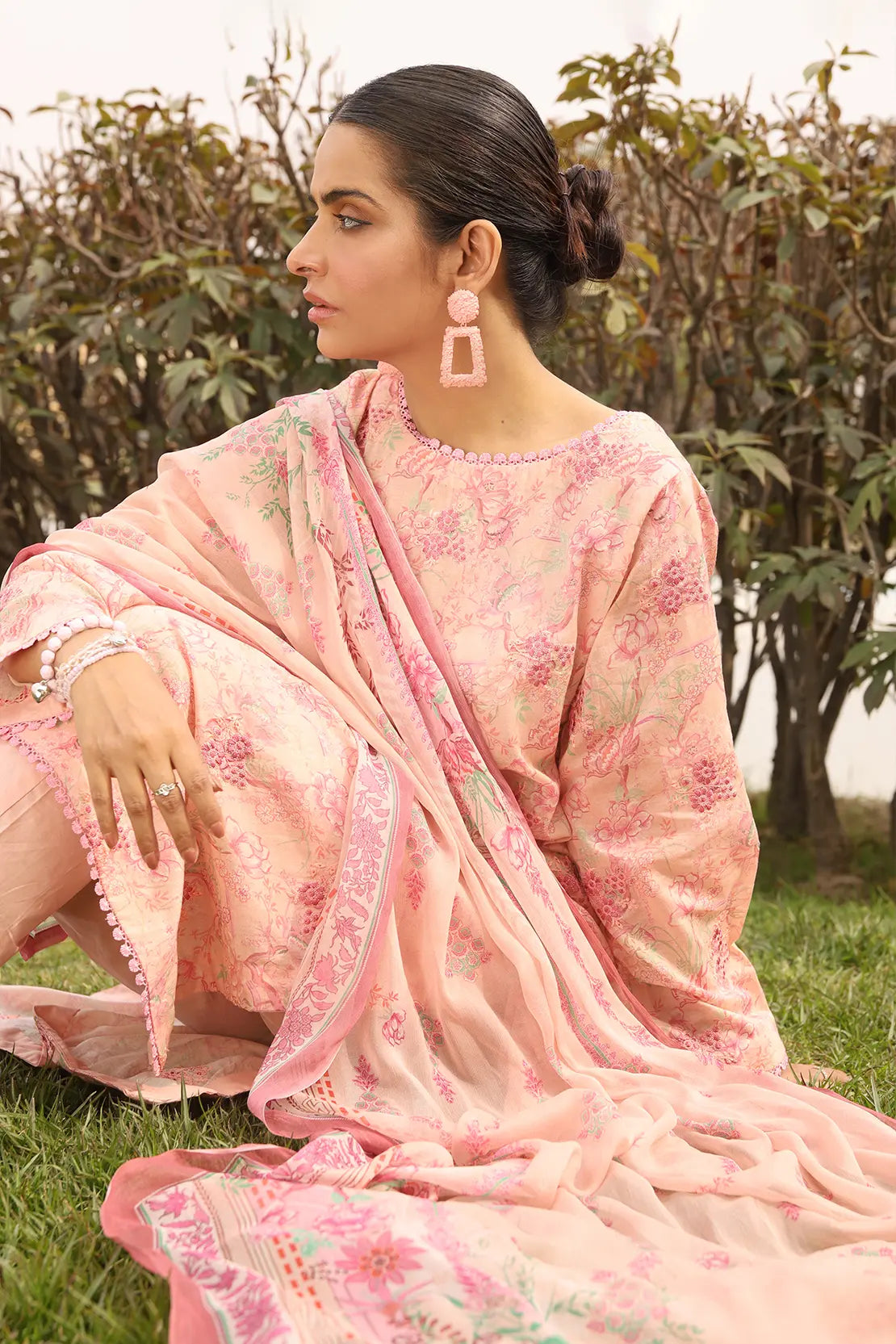 D#7576 Rashid Nauroz Emb Lawn Collection 523