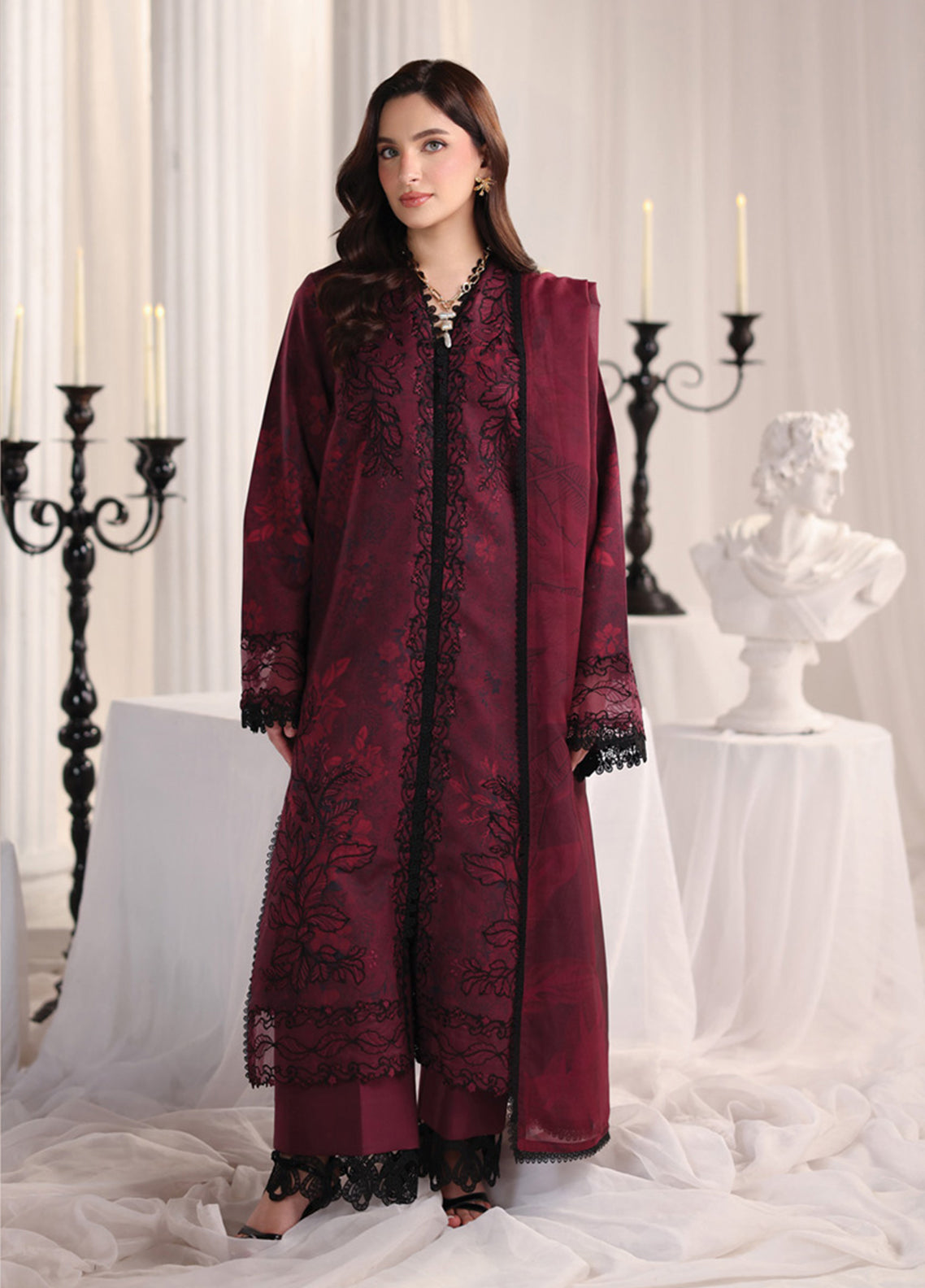 Nova By Rang Rasiya Embroidered Lawn 3 Piece Unstitched Suit RR26NSEE D-02 ALARA