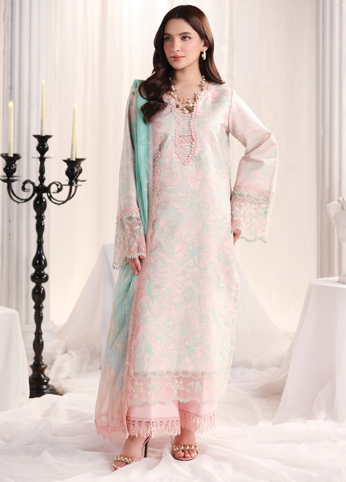 Nova By Rang Rasiya Embroidered Lawn 3 Piece Unstitched Suit RR26NSEE D-03 EMILIA