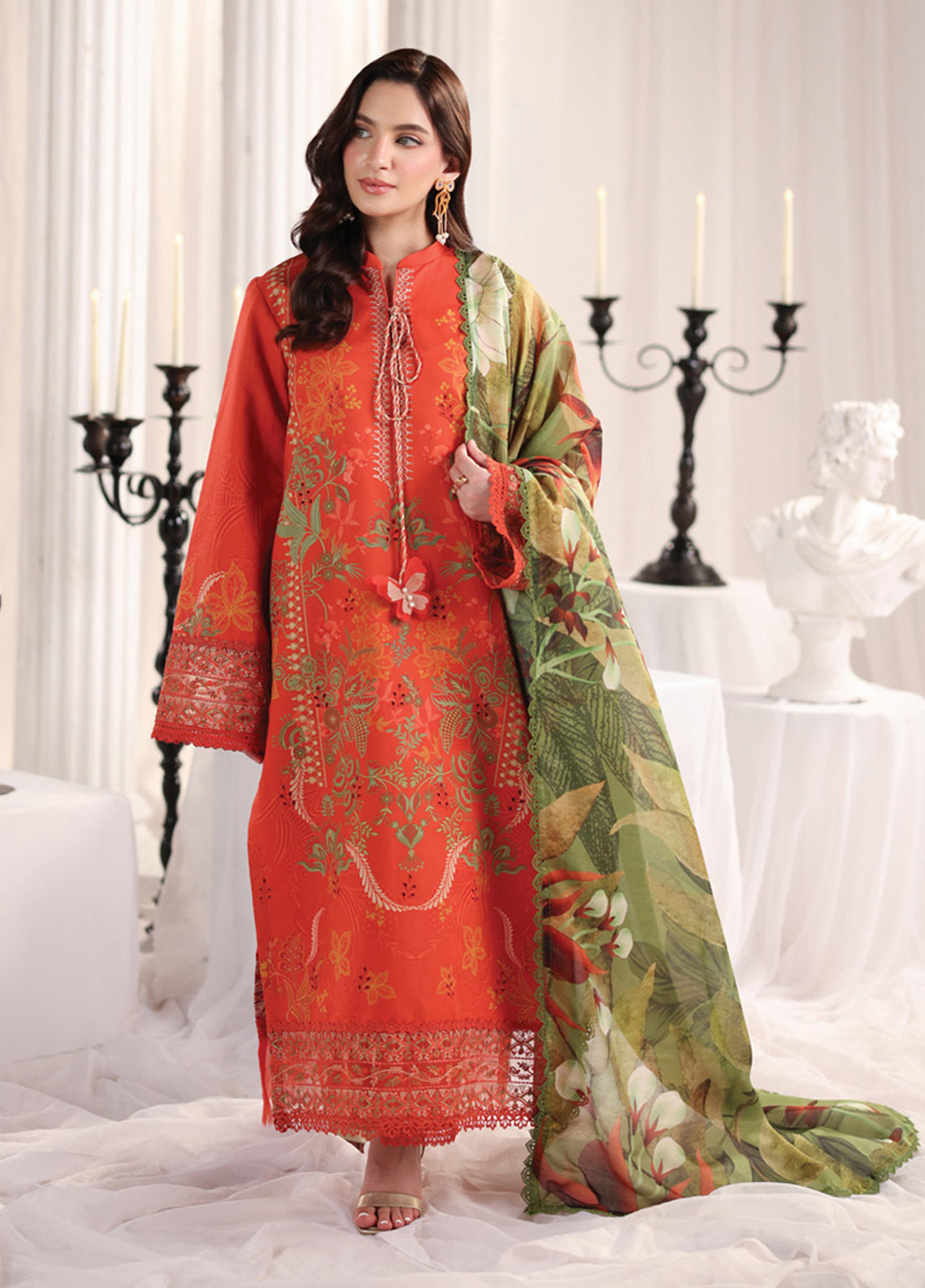 Nova By Rang Rasiya Embroidered Lawn 3 Piece Unstitched Suit RR26NSEE D-08 SELINE