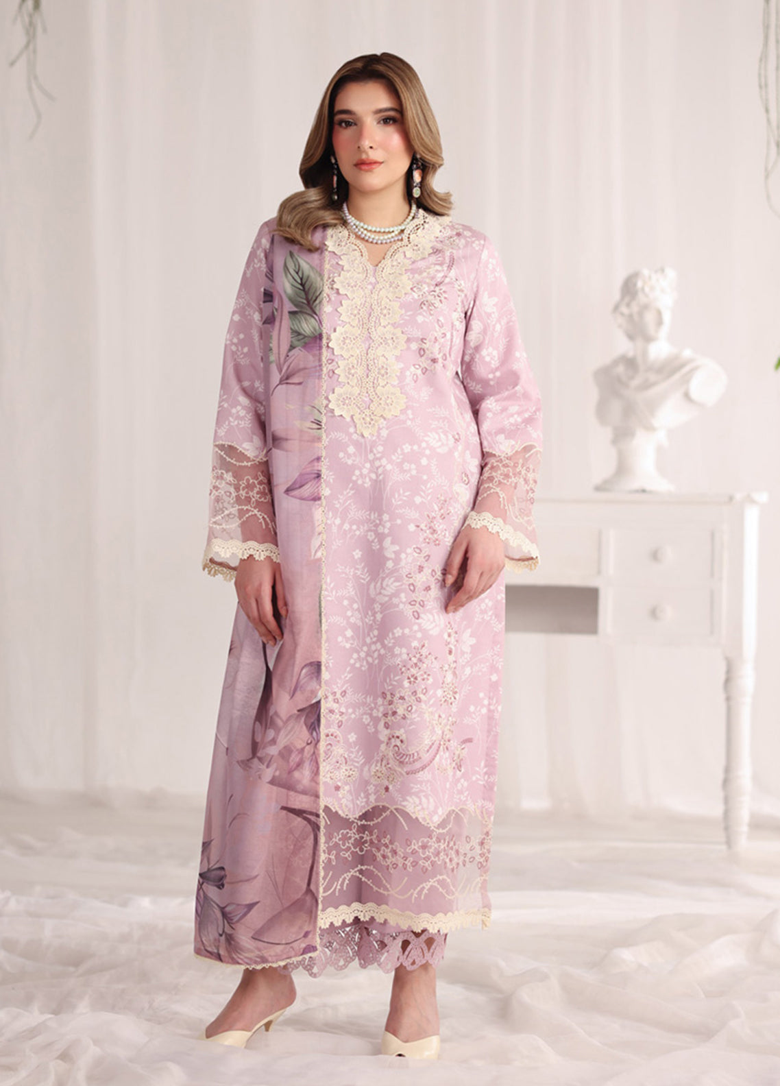 Nova By Rang Rasiya Embroidered Lawn 3 Piece Unstitched Suit RR26NSEE D-10 ISABELLA