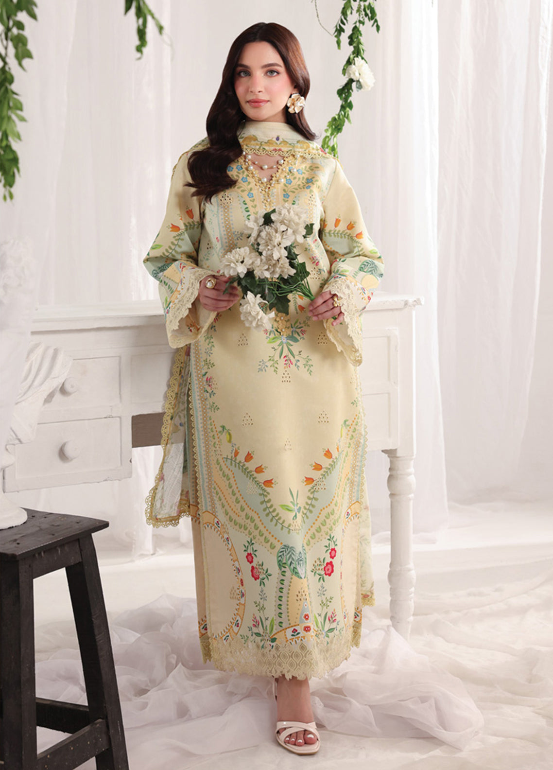 Nova By Rang Rasiya Embroidered Lawn 3 Piece Unstitched Suit RR26NSEE D-14 GEORGIA