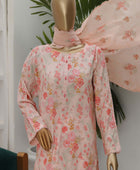 D#49 HZ Premium Dhagakari Lawn Thread Emb Dupatta Collection 923
