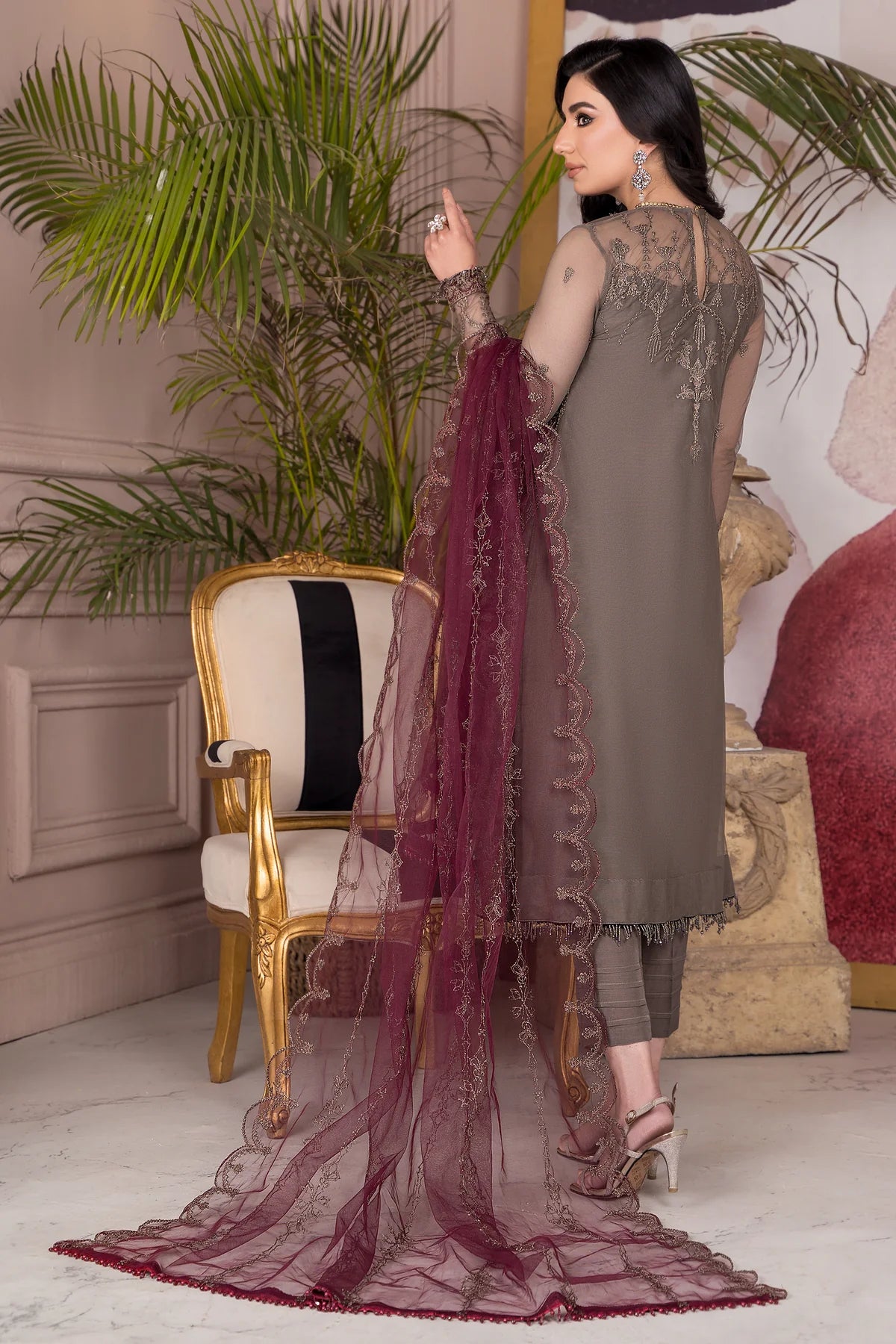 D#10 Zarif Afreen Luxury Formals Collection 323