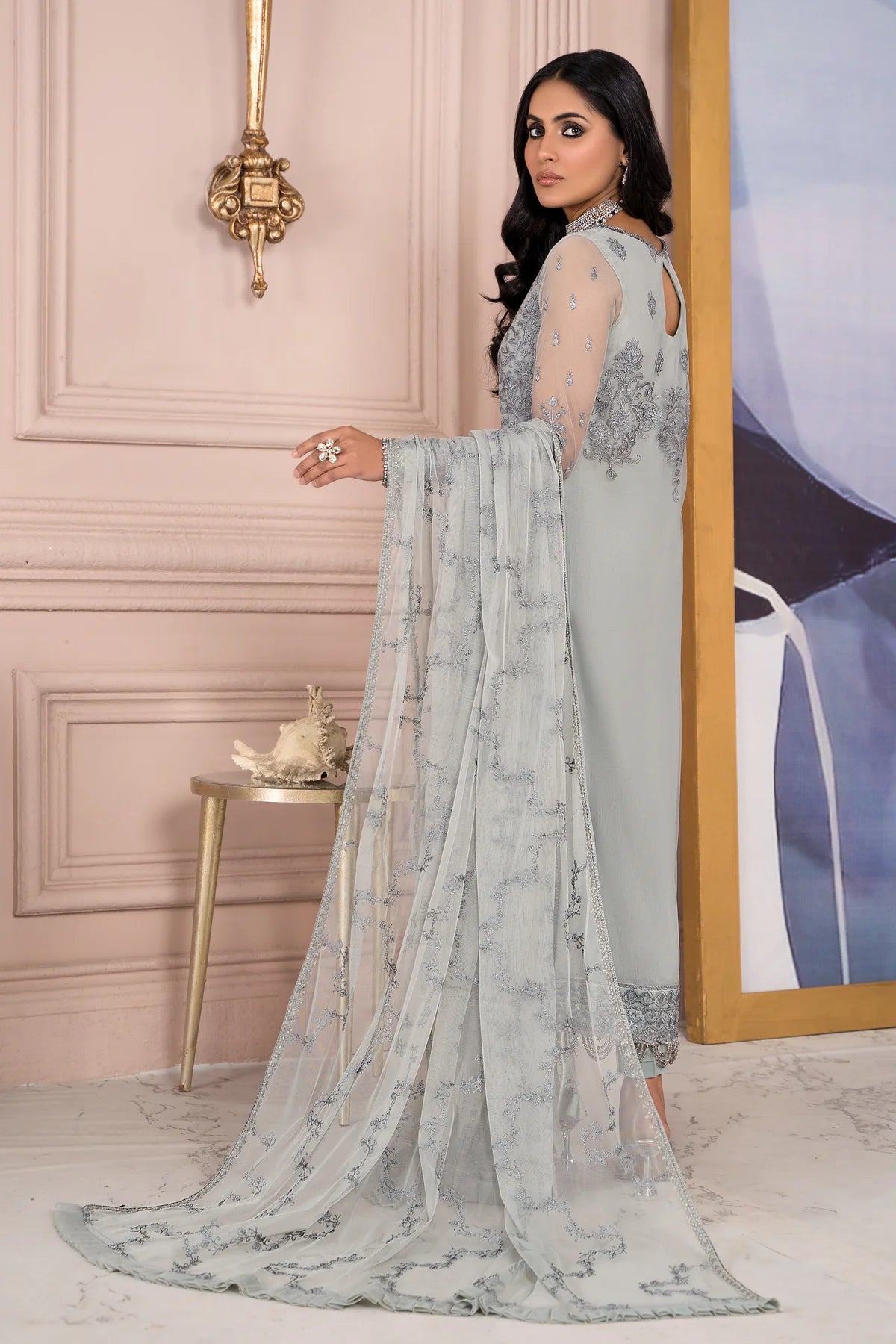 D#02 Zarif Afreen Luxury Formals Collection 323