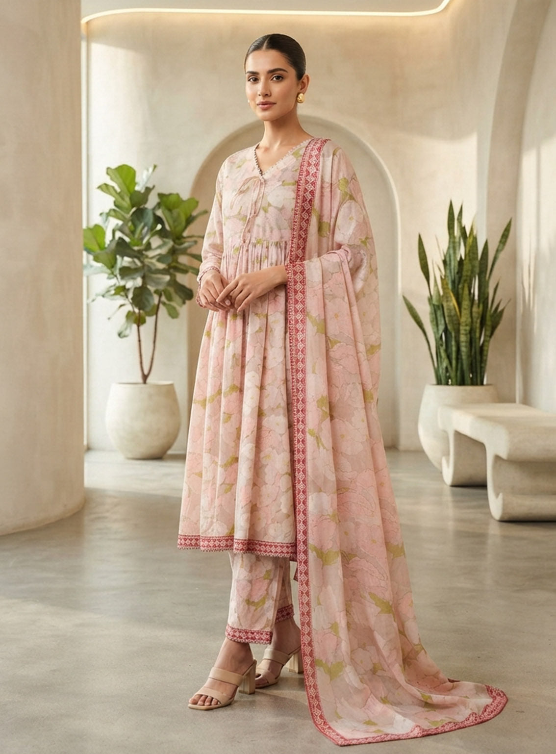 Raad Digital Printed Lawn 3 Piece Stitched Suit RD26DPL D-RA-RPL-02