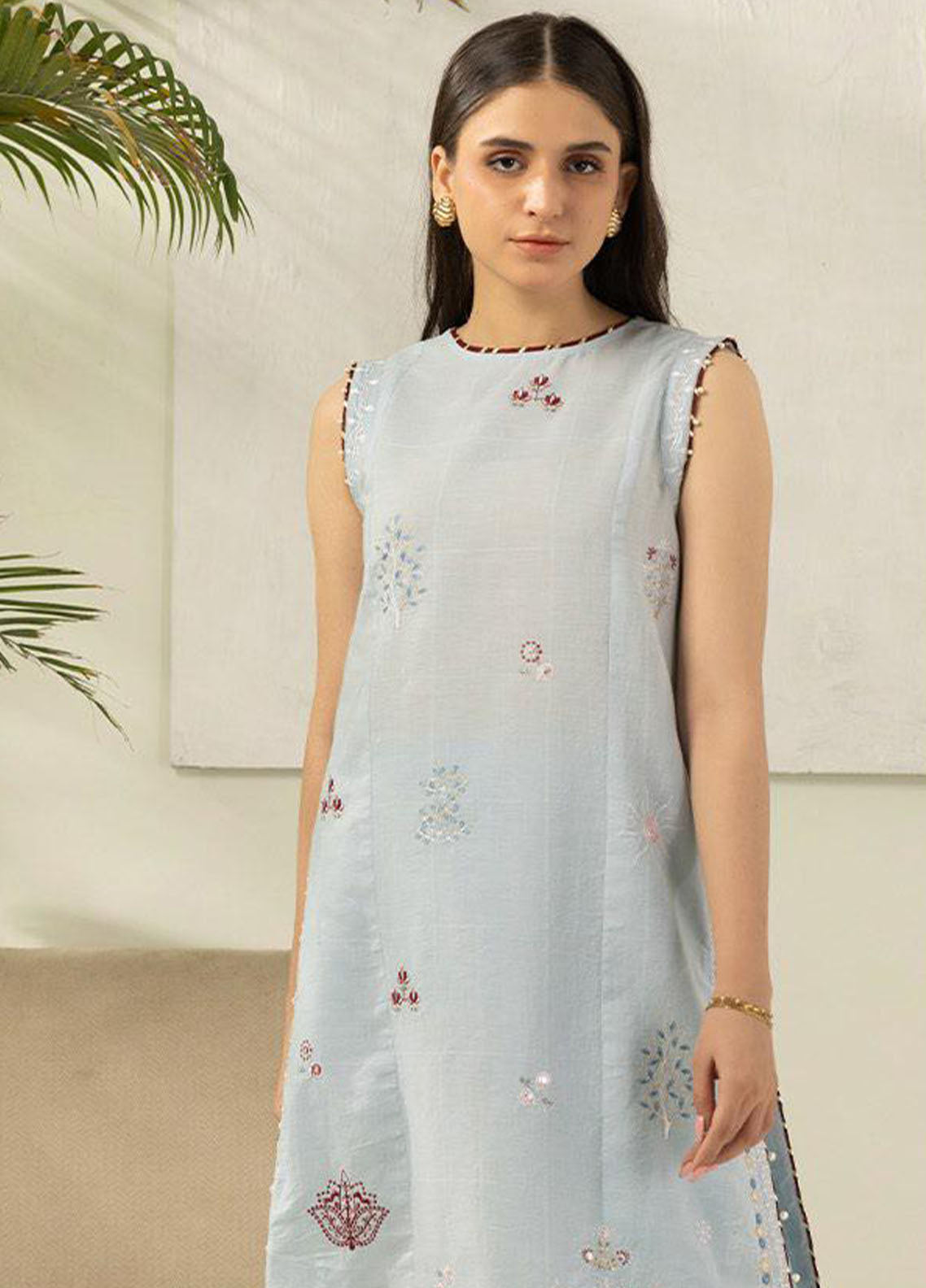 Signature By Zellbury Embroidered Lawn 2 Piece Unstitched Shirt & Trouser WUS26E21182