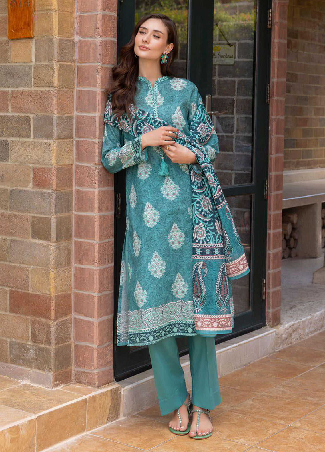 Summer Muse By Gul Ahmed Printed Lawn 3 Piece Unstitched Suit GA26SM D-CBN-62016