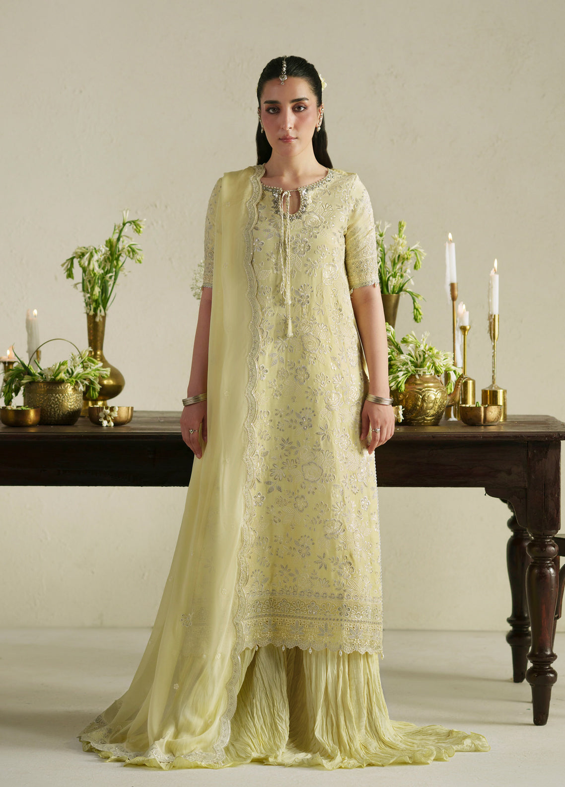 Vera Embroidered Raw Silk 3 Piece Unstitched Suit VR26RSE D-06 GULAB