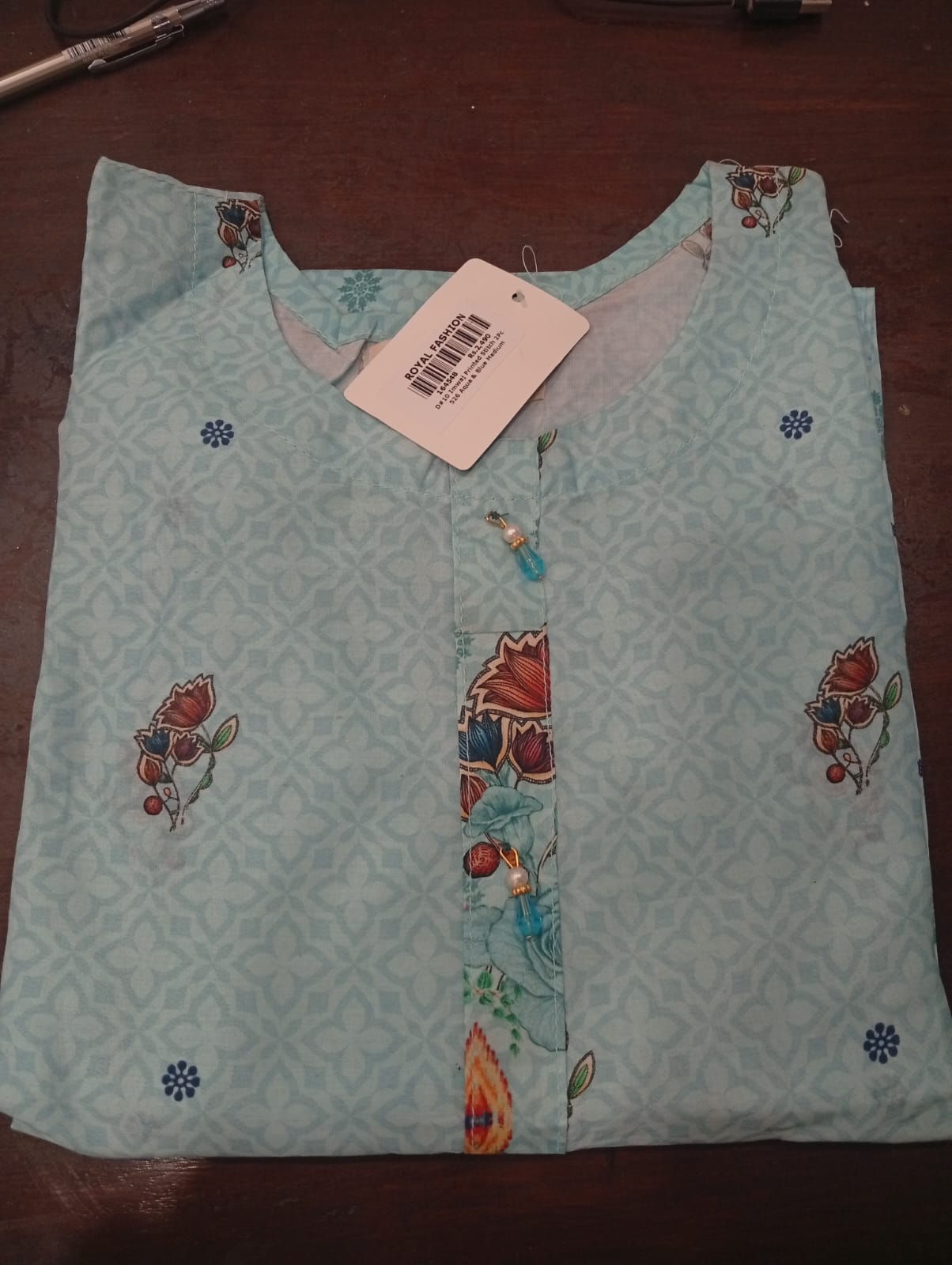 Imwaj Printed Lawn 2 Piece Stitched Shirt & Trouser D-10-ABL