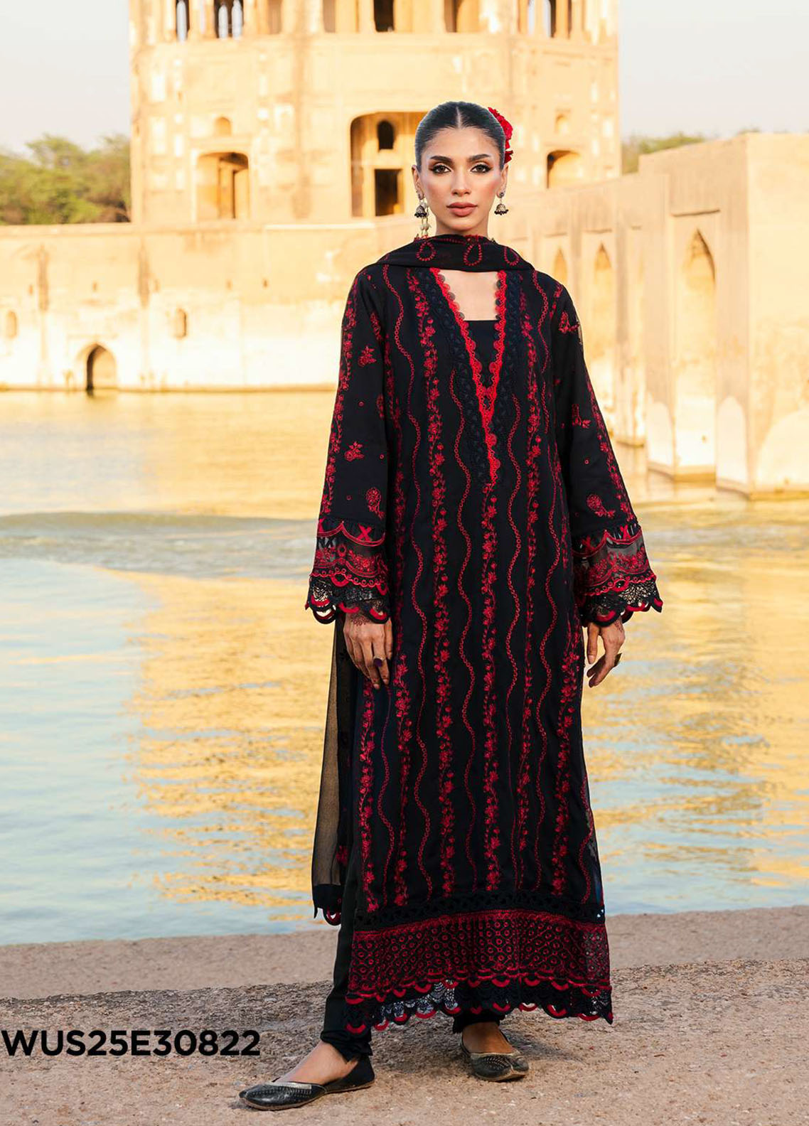 Zellbury Embroidered Lawn Suits Unstitched 3 Piece - ZB25CL 30822