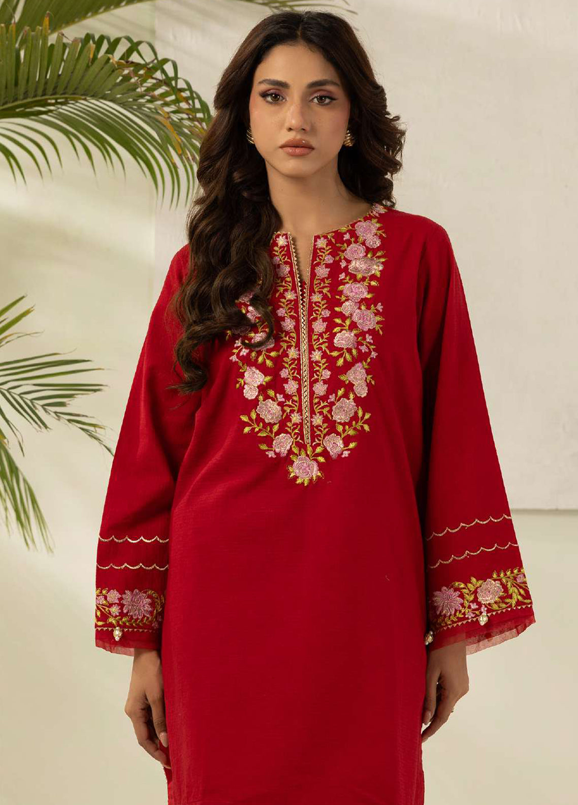 Zellbury Embroidered Lawn 2 Piece Unstitched Shirt & Trouser WUS26E21200