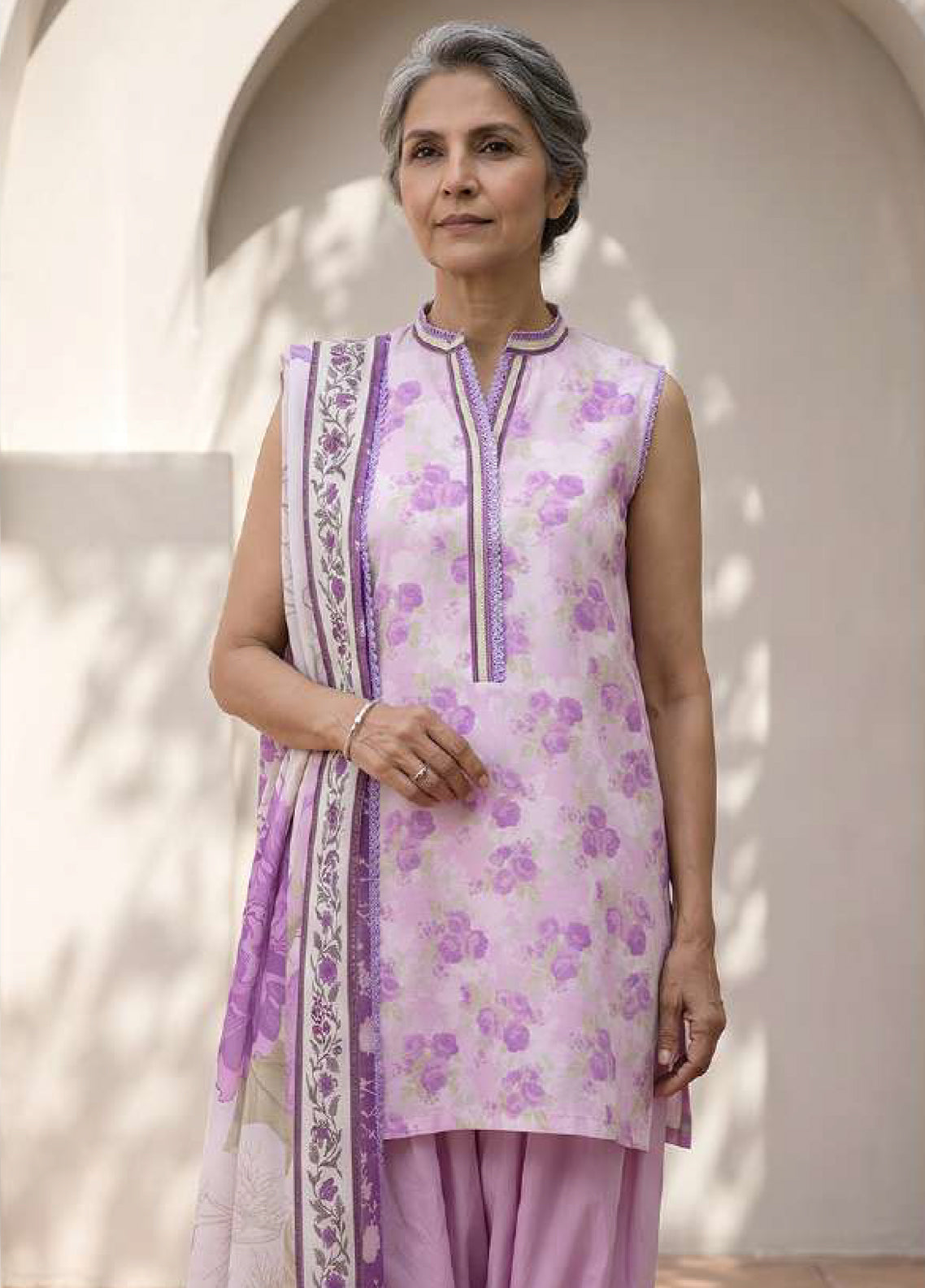 Zellbury Mother Printed Lawn 3 Piece Unstitched Suit WUS26X38018