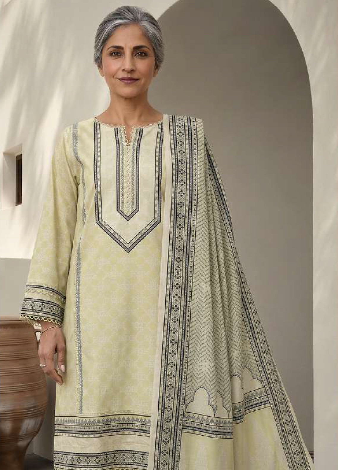 Zellbury Mother Printed Lawn 3 Piece Unstitched Suit WUS26X38024