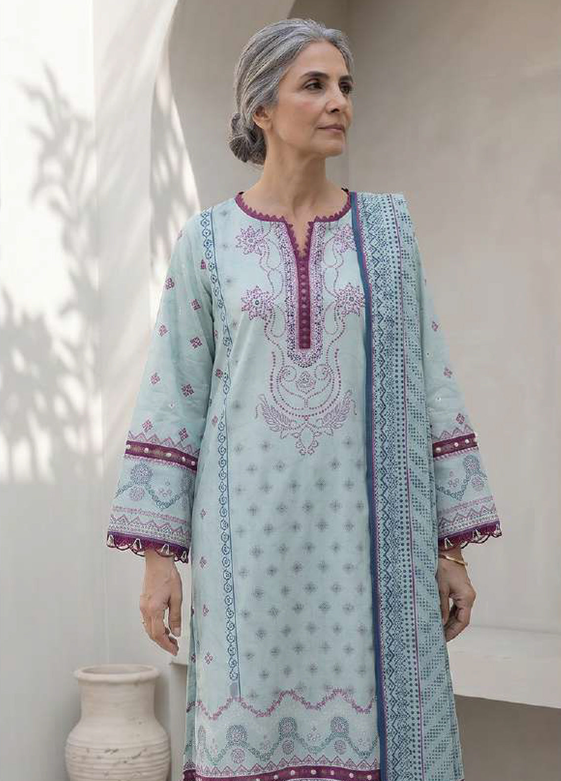 Zellbury Mother Printed Lawn 3 Piece Unstitched Suit WUS26X38026