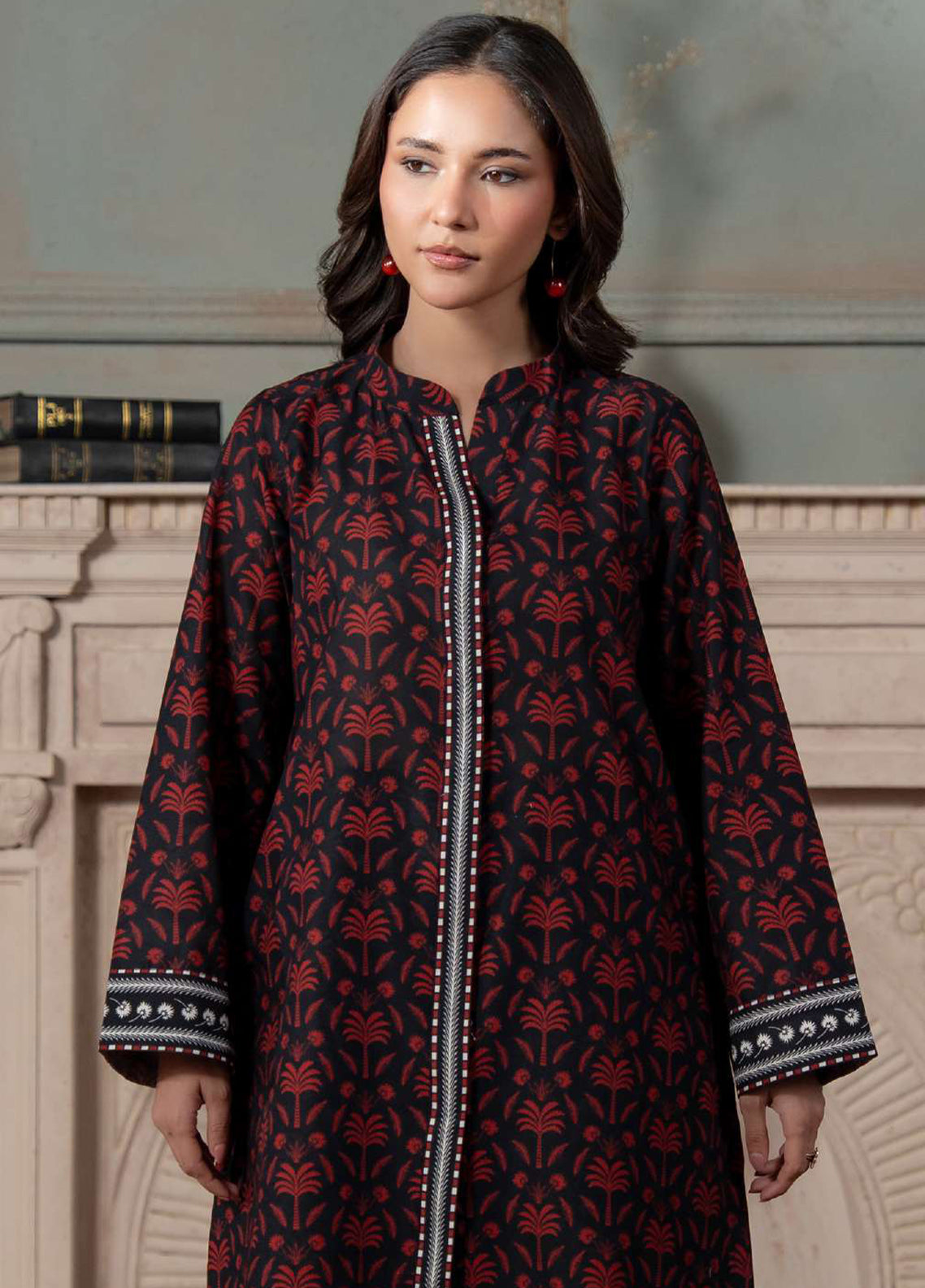 Zellbury Printed Lawn 2 Piece Unstitched Shirt & Trouser WUS26X20803