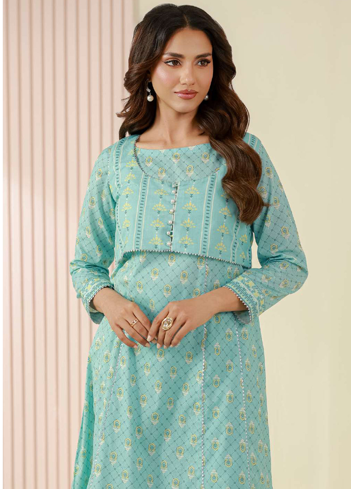 Zellbury Printed Lawn 2 Piece Unstitched Shirt & Trouser WUS26X20996