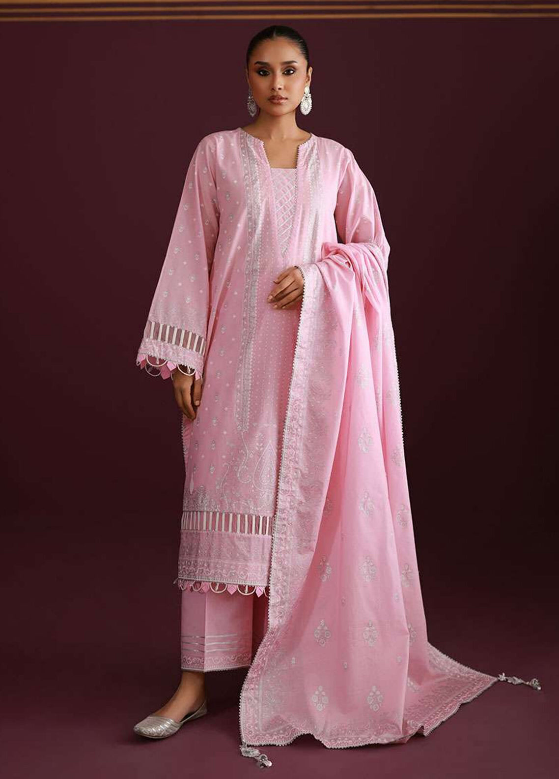 Zellbury Printed Lawn 3 Piece Unstitched Suit WUS26X30774