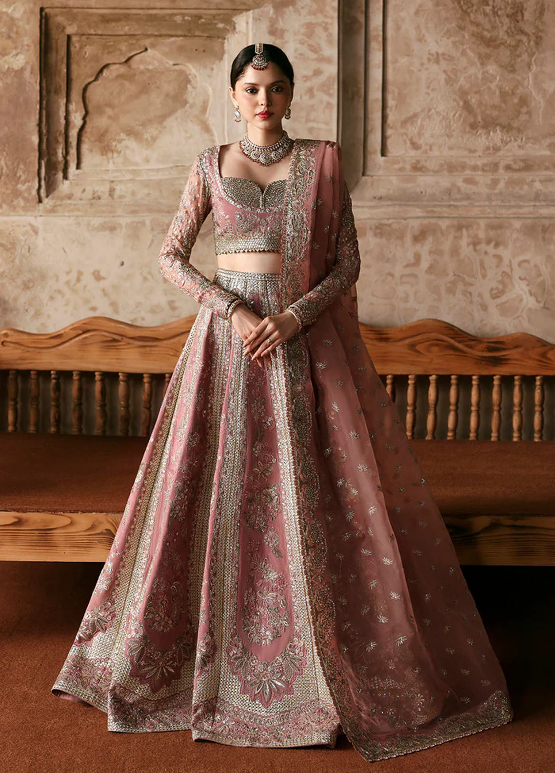 Ayzel By Afrozeh Kaashvi Embroidered Raw Silk 3 Piece Unstitched Suit AF25KW D-08 RAAHIYA