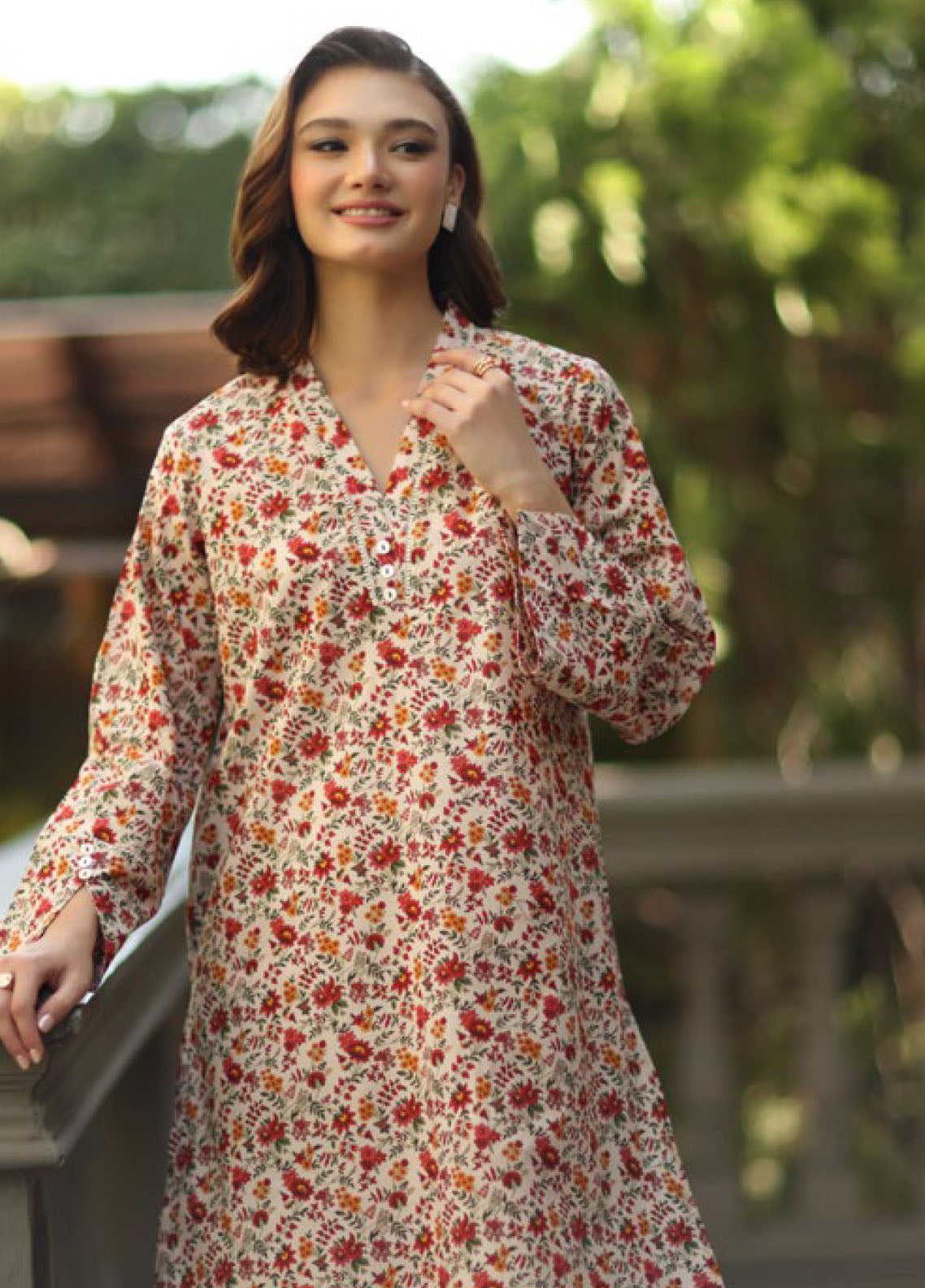 Bagh-E-Gul By Gul Ahmed Printed Lawn 1 Piece Unstitched Kurti GA26BG D-SL-62005