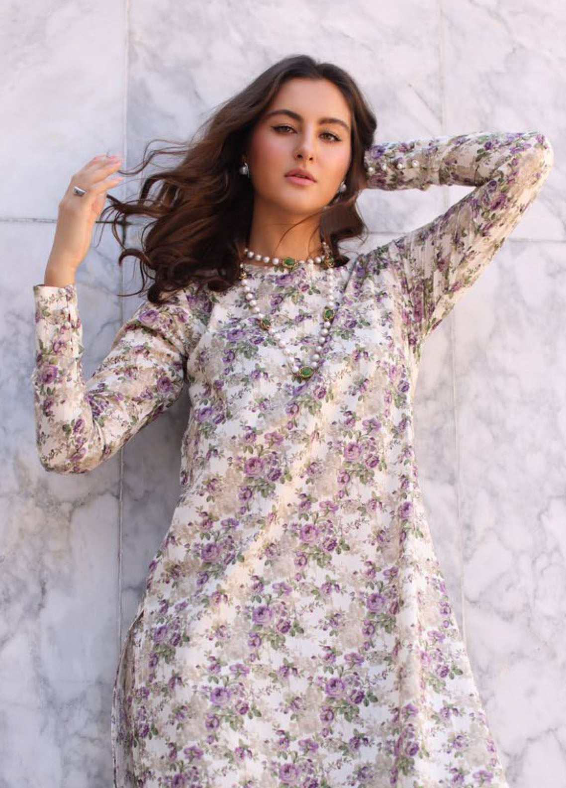 Bagh-E-Gul By Gul Ahmed Printed Lawn 1 Piece Unstitched Kurti GA26BG D-SL-62023