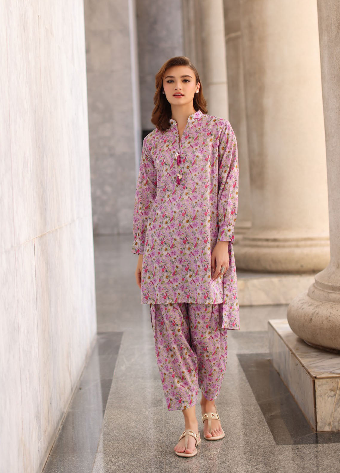 Bagh-E-Gul By Gul Ahmed Printed Lawn 1 Piece Unstitched Kurti GA26BG D-SL-62033