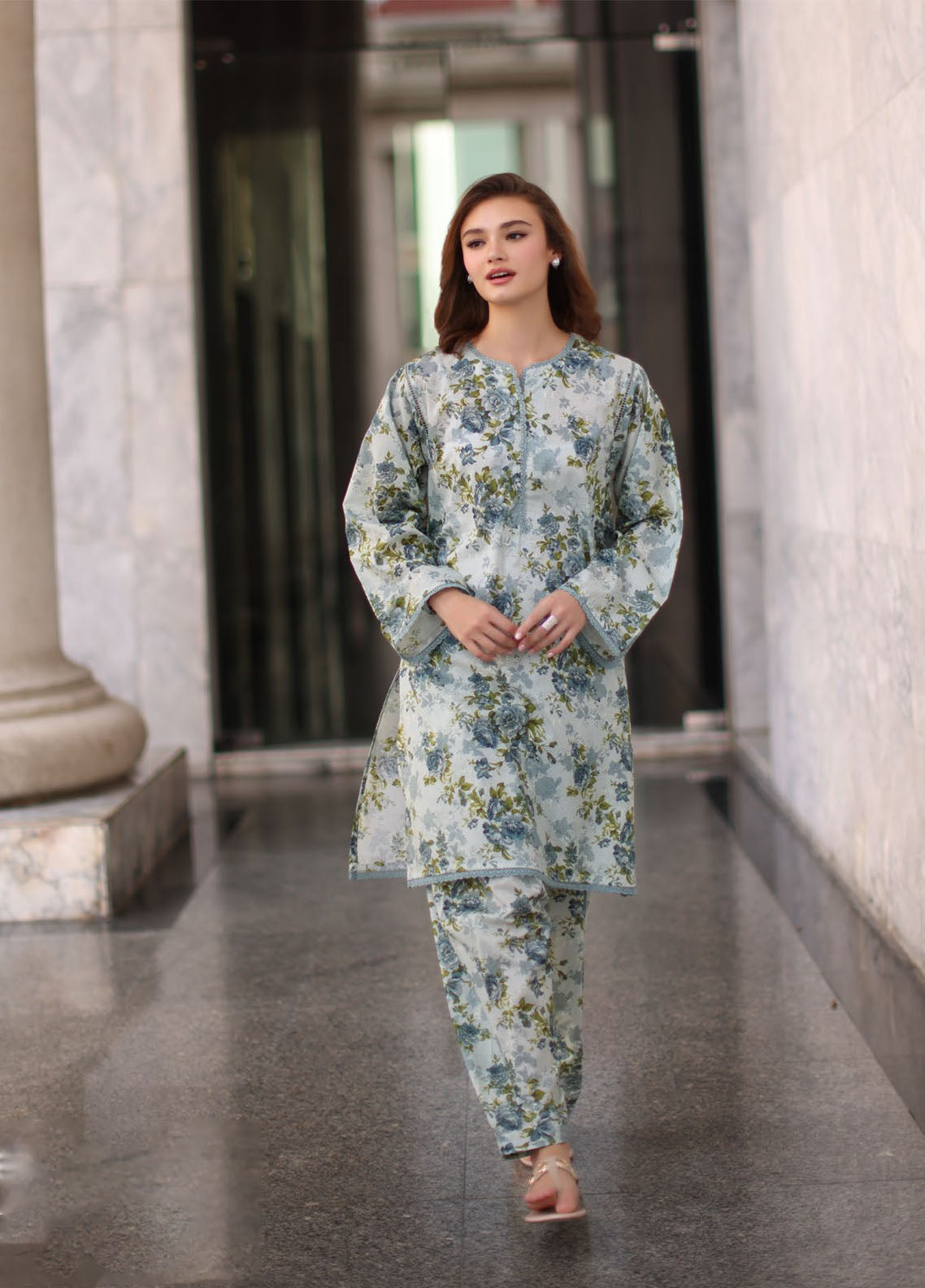 Bagh-E-Gul By Gul Ahmed Printed Lawn 1 Piece Unstitched Kurti GA26BG D-SL-62062