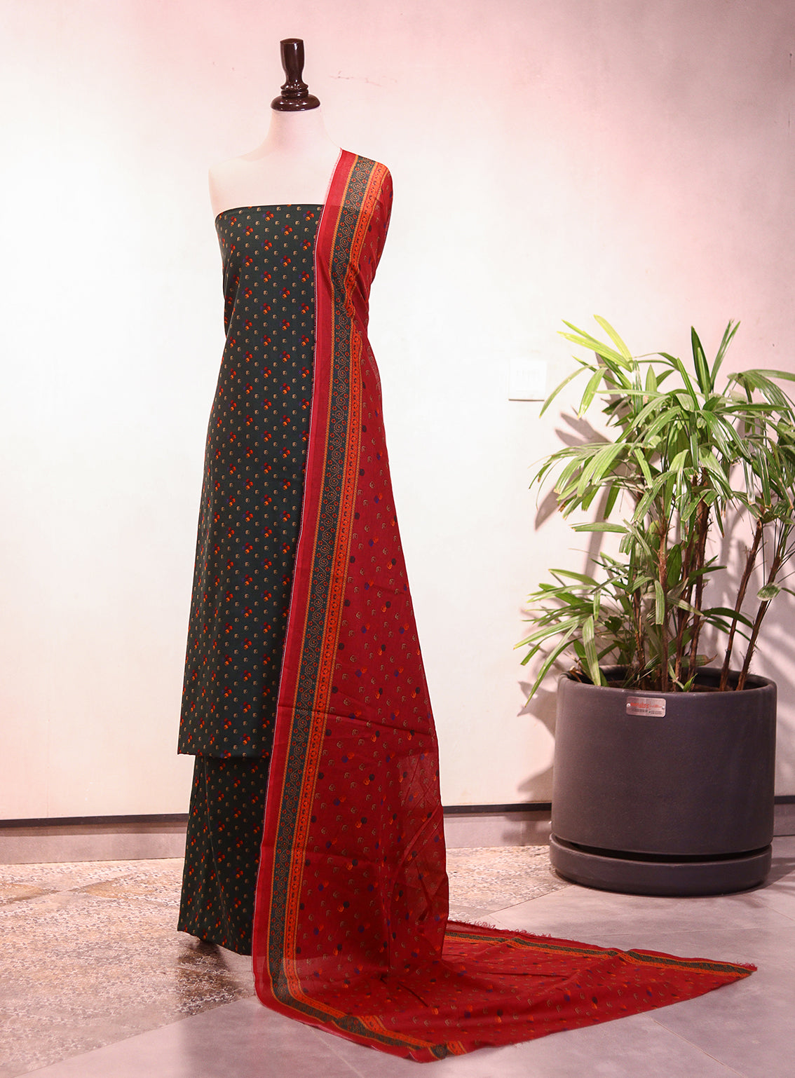 Bin Saeed Digital Printed Lawn 3 Piece Unstitched Suit BS26P D-ALL25