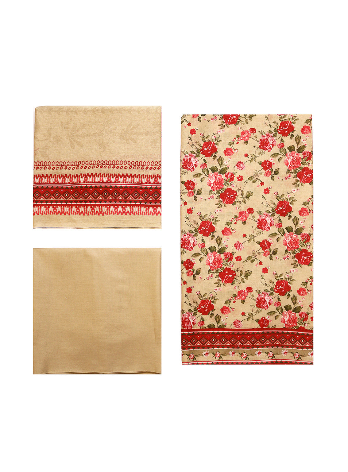 Bin Saeed Printed Lawn 3 Piece Unstitched Suit BS25PL D-10