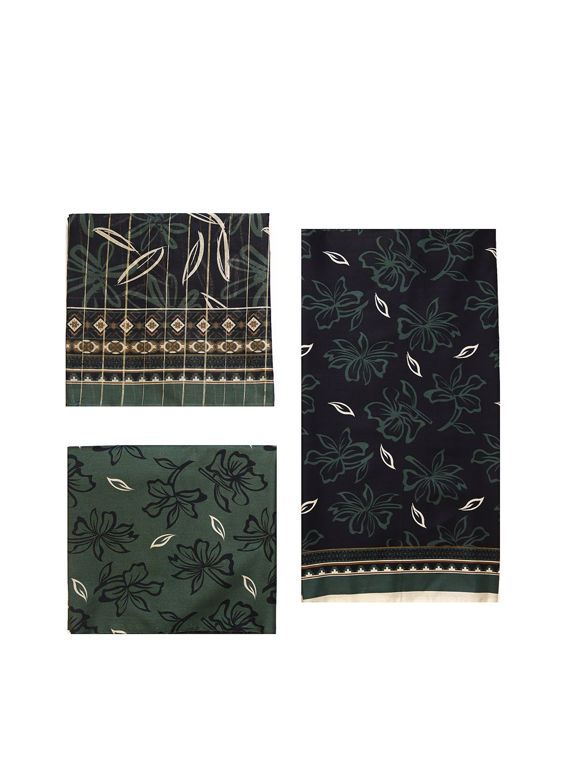 Bin Saeed Printed Lawn 3 Piece Unstitched Suit BS25PL D-410