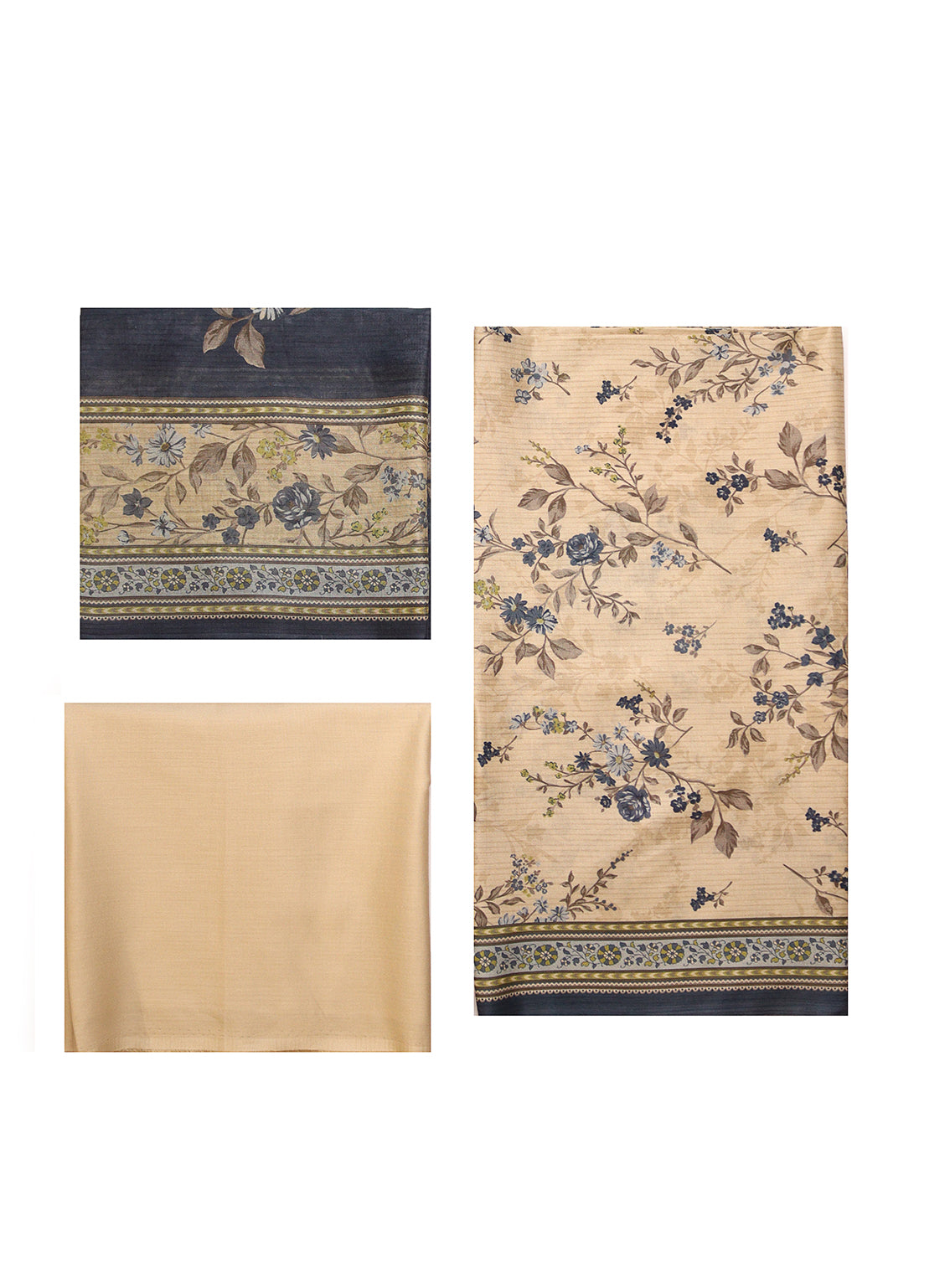 Bin Saeed Printed Lawn 3 Piece Unstitched Suit BS25PL D-439