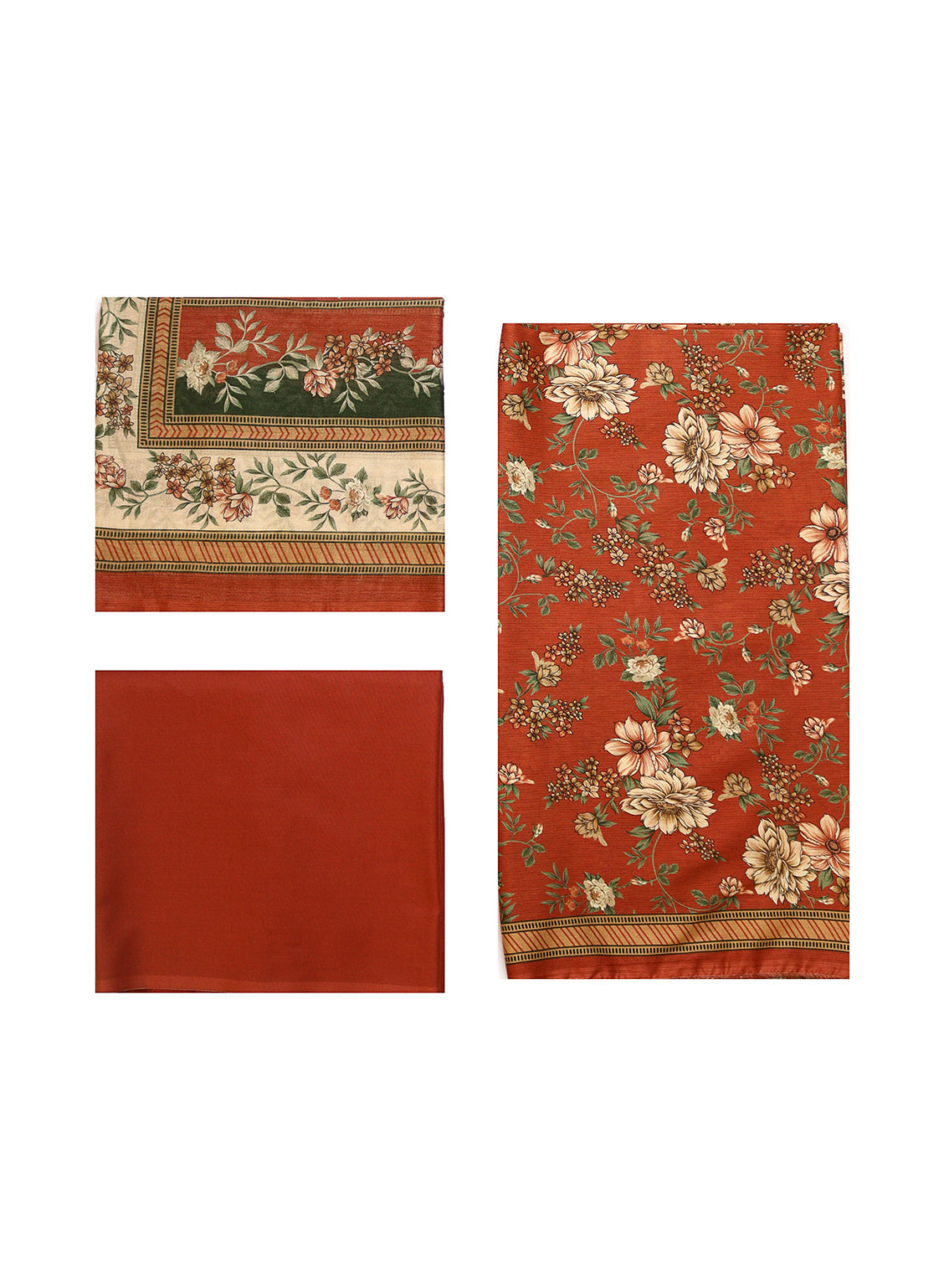 Bin Saeed Printed Lawn 3 Piece Unstitched Suit BS25PL D-616